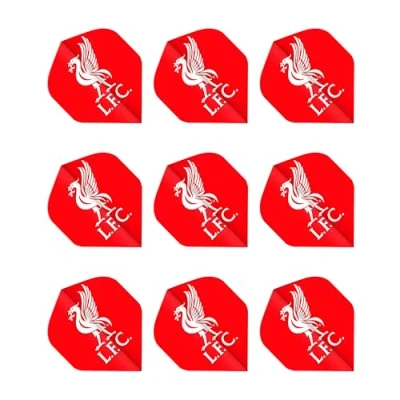 Abbildung von F2139 Liverpool Football Club Dart flights 3 Sets pro pack (9 insgesamt).