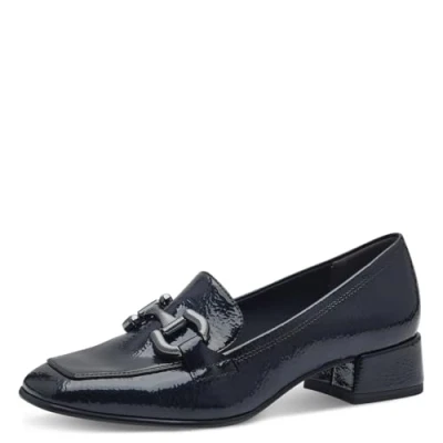 Abbildung von Tamaris Damen Slipper, Frauen Slip On,TOUCHit Fußbett,Schlupfschuhe,schluepfschuhe,Loafer,College Schuhe,Businessschuhe,Slip ons,Navy,40 EU