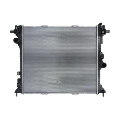 Abbildung von NRF 550233 Kühler, Motorkühlung Aluminium 580 523 26 Kühlrippen gelötet