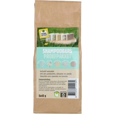 Abbildung von VITALstyle Shampoo Riegel Musterpaket