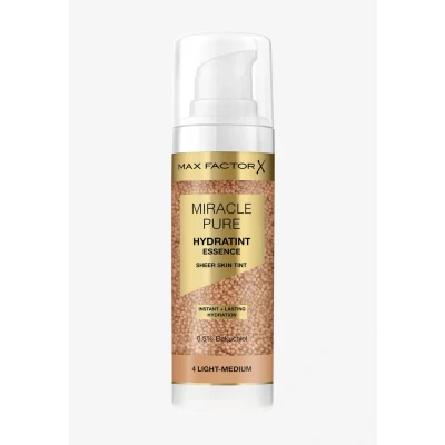 Abbildung von Max Factor Miracle Pure Hydratint Essence, feuchtigkeitsspendendes Make up mit leichter Deckkraft, 71% wasserbasiert, Mikro Kapsel Pigmenten, 30 ml, Fb. 10 Fair