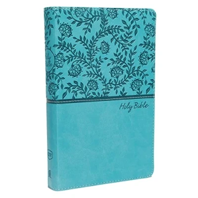 Abbildung von KJV Holy Bible: Deluxe Gift, Teal Leathersoft, Red Letter, Comfort Print: King James Version