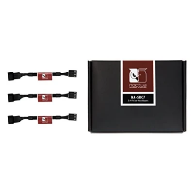 Abbildung von Noctua NA SRC7, 4 Pin Low Noise Adapterkabel (Schwarz)