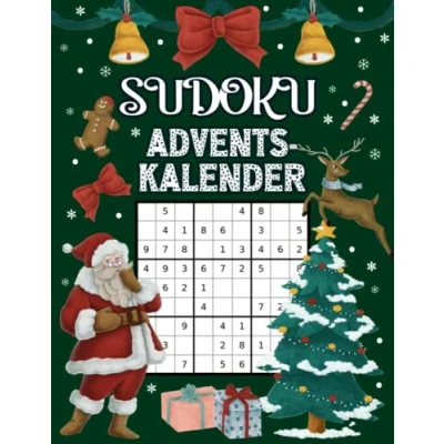 Abbildung von Sudoku Adventskalender: Großer Adventskalender für Erwachsene I Rätselspaß den ganzen Advent mit 144 Sudokus von Leicht bis Schwer Inkl. Anleitungen und Lösungen