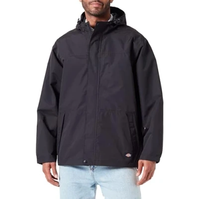 Abbildung von Dickies, Herren, Dickies Wasserdichte Regenjacke, Schwarz, S