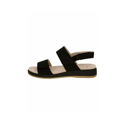 Abbildung von Caprice Riemensandalette, Damen, Größe: 38, Black nubuc Schuhe