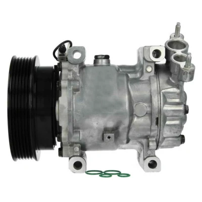 Abbildung von NISSENS 89064 Kompressor SD6V12 12 PAG 46 R 134a RENAULT: MEGANE 2, CLIO 2 Kombi, DACIA: Sandero I