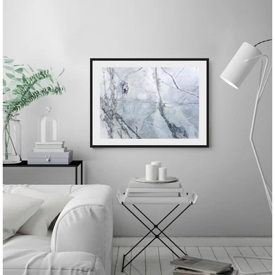Abbildung von queence Bild »Adele«, Abstrakt Marmor Kunst Gemälde, (1 St.), HD Premium Poster Druck inkl. Holzrahmen