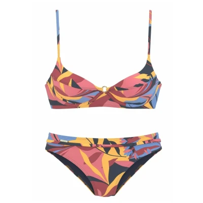 Abbildung von Sunseeker SET Bikini marinerostrot, Damen, Größe: 36xC, Marine rostrot