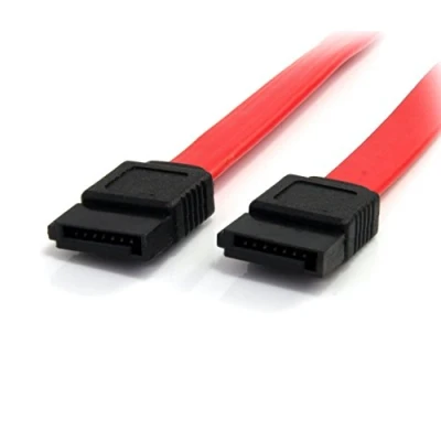 Abbildung von StarTech.com 45cm SATA Kabel internes 7pin S ATA Datenkabel Serial Anschlusskabel Rot