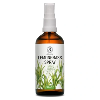 Abbildung von Raumspray mit Lemongrassöl zur Lufterfrischung 100ml Natürlicher Raumduft Naturreinem Ätherischem Lemongrasöl im Kissenspray Wäschespray Duftspray Aromaspray Entspannung