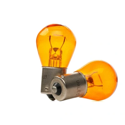 Abbildung von VALEO 032108 Glühlampe, Blinkleuchte 12 21 PY21W vorne VOLKSWAGEN: Polo V Hatchback, TRANSPORTER 4 Bus, Golf 4, BMW: 3 Touring, X3, Saloon