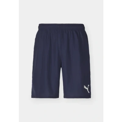 Abbildung von Puma Teamgoal Kurze Sporthose, Herren, Größe: Small, Navy/white