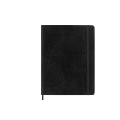 Abbildung von Moleskine Notizbuch XL Liniert Weicher Einband Schwarz