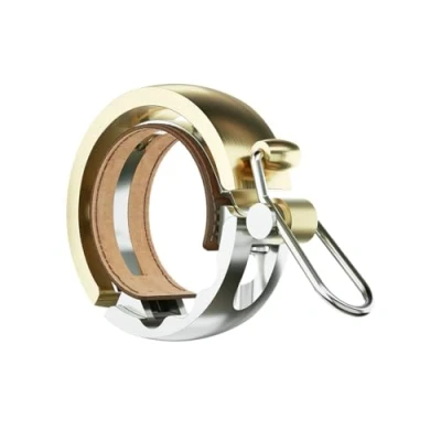 Abbildung von Knog 12131 OI Luxe Fahrradklingel, Messing, L