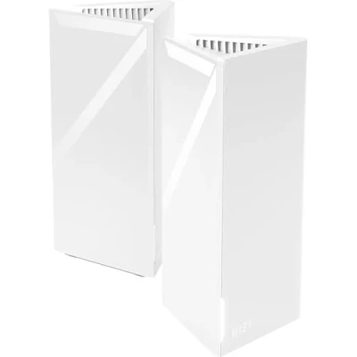 Abbildung von MSI Roamii BE Lite WiFi 7 Mesh System, Dual Band, 2 3600 Mbps Geschwindigkeit, 2.5G &amp; Gigabit Ports, Backhaul, einfache Einrichtung, Kindersicherung erweiterte Sicherheit