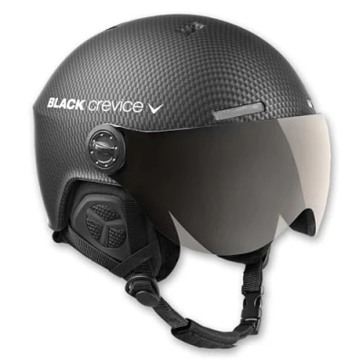 Abbildung von Black Crevice Erwachsene Skihelm Gstaad, schwarz Carbon, S, BCR143921 CW 0