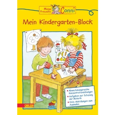 Abbildung von Conni Gelbe Reihe (Beschäftigungsbuch): Mein Kindergarten Block: Kinderbeschäftigung ab 4