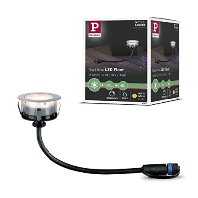 Abbildung von Paulmann LED Einbauleuchte »Plug &amp; Shine«, 1 flammig, Leuchtmittel Modul fest integriert, Modul, IP65 3000K 24V