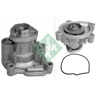 Abbildung von INA 538 0337 10 Wasserpumpe für Keilrippenriementrieb SKODA: Fabia 2, Octavia 2 Combi, Rapid Hatchback, VOLKSWAGEN: Golf 5, Passat B6 Saloon