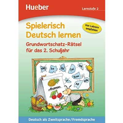 Abbildung von Grundwortschatz Rätsel für das 2. Schuljahr: Deutsch als Zweitsprache / Fremdsprache Buch (Spielerisch lernen)