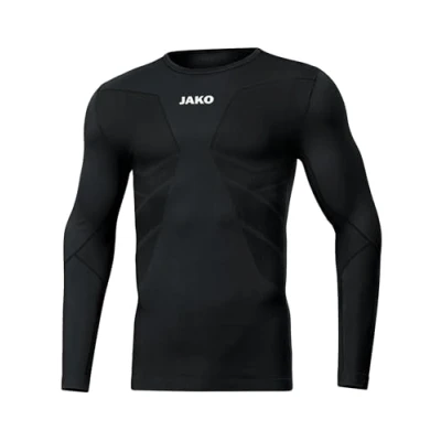 Abbildung von JAKO Kinder Longsleeve Comfort Recycelt, Schwarz, XS