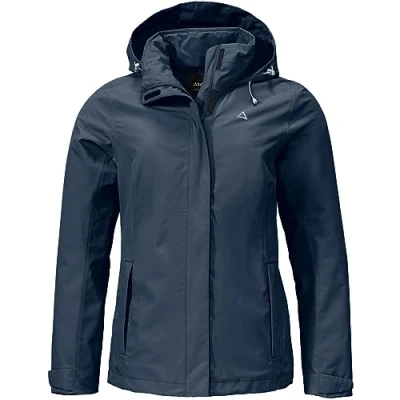 Abbildung von Schöffel Funktions Gmund L 13194 Regenjacke / wasserabweisende Jacke, Herren, Größe: 38, Nachtblau