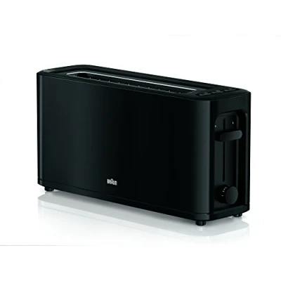 Abbildung von Braun Toaster »HT 3110 BK«, 1 langer Schlitz, für 2 Scheiben, 1000 W