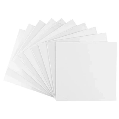 Abbildung von Ideen mit Herz Malkartons in Akademie Qualität Malpappe Grundierte Leinwand Pappe (20 x 20 cm 10 Stück)