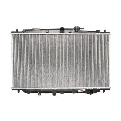 Abbildung von NRF 506743 Kühler, Motorkühlung Aluminium 698 375 16 Kühlrippen gelötet HONDA: PRELUDE 4