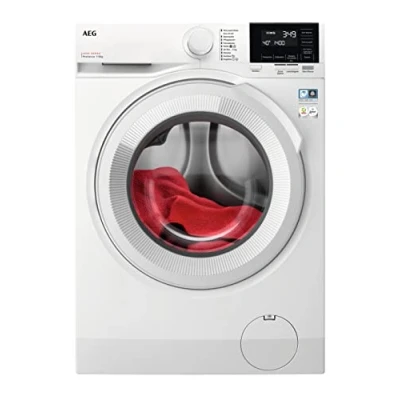 Abbildung von AEG LR6F60400 Waschmaschine / 10.0 kg Leise Mengenautomatik Nachlegefunktion Kindersicherung Schontrommel Wasserstopp 1400 U/min, Weiß