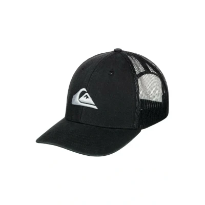 Abbildung von Quiksilver CAMO Grounder HDWR GRA0 Cap, Größe: One Size, Black