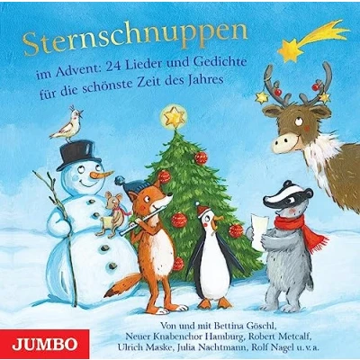 Abbildung von Sternschnuppen im Advent. 24 Lieder und Geschichten für die schönste Zeit des Jahres