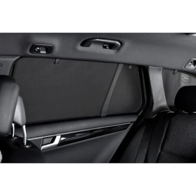 Abbildung von CAR SHADES Satz (Hintertüren) kompatibel mit Volkswagen ID.3 2020 &amp; Cupra Born 2021 (2 teilig), Schwarz