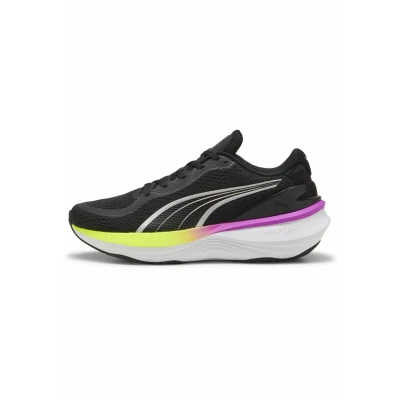 Abbildung von Puma Scend PRO 2 Laufschuh Straße blackyellow alertpure magenta, Herren, Größe: 47, Black yellow alert pure magenta Schuhe