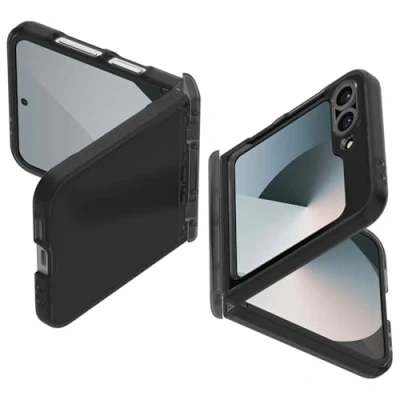 Abbildung von Spigen Ultra Hybrid Pro Hülle Kompatibel mit Samsung Galaxy Z Flip 6 Frost Gray
