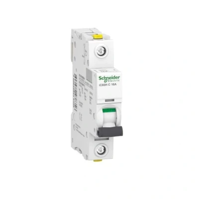 Abbildung von Schneider Electric A9F07116 Leitungsschutzschalter iC60H, 1P, 16A, C Charakteristik, Weiss