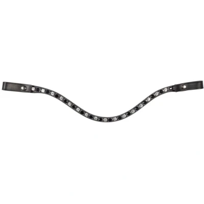 Abbildung von HKM Stirnriemen Amazing Schwarz/Silber