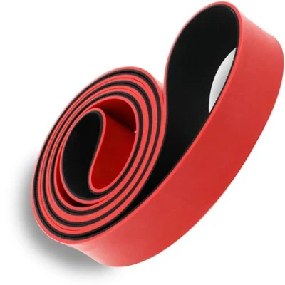 Abbildung von Deuserband Original Widerstandsband Gymnastikband aus Naturkautschuk, vegan, rutschfest, In Deutschland gefertigte Fitnessbänder für Krafttraining, Fitness, Yoga