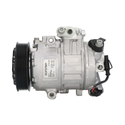 Abbildung von DENSO DCP27001 Kompressor 6SEU12C PAG 46 R 134a VOLKSWAGEN: Polo IV Hatchback, Golf 4, 4 Variant, SEAT: Ibiza Sportcoupe, 3