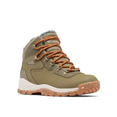 Abbildung von Columbia Newton Ridge Omniheat II Hikingschuh, Damen, Größe: 38, Stone green/canyon sun Schuhe