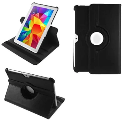 Abbildung von COOVY® 2.0 Cover für Samsung Galaxy TAB 10.1 N GT P7500 P7501 P7510 P7511, 2 P5100 P5110 Rotation 360 Smart Hülle Tasche Etui Case Schutz Ständer schwarz