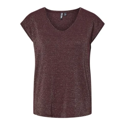 Abbildung von PIECES Pcbillo Tee Lurex Stripes Noos Bc