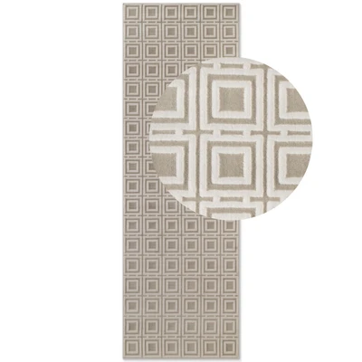 Abbildung von ELLE DECORATION Designteppich »Howlite« rechteckig 9 mm Höhe Wohnzimmer, Schlafzimmer, Läufer, Hoch Tief Effekt, Flur, Glanz