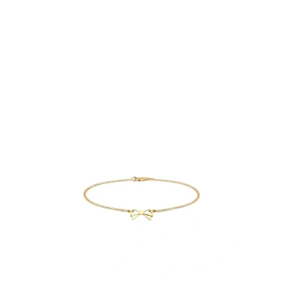 Abbildung von Elli BOW Armband, Damen, Größe: 18, Goldfarben