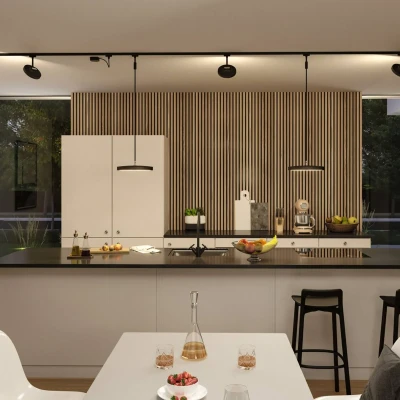 Abbildung von Paulmann Schienensystem Leuchten »URail Schienenspot Hildor 850lm 15W 3000K 230V Chrom matt«, 3 Step Dimmbar