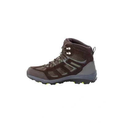 Abbildung von Jack Wolfskin Vojo 3 Texapore Mid (5592 Dark Brown / Lime) EU 40
