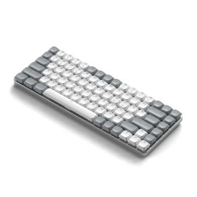 Abbildung von SATECHI SM1 75% mechanische Tastatur, LED Hintergrundbeleuchtung Bluetooth 84 Tasten kompakte drahtlose Gaming Tastatur für Mac und Windows QWERTY US English Layout