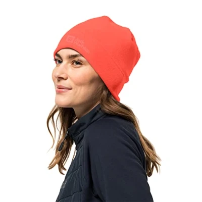 Abbildung von Jack Wolfskin REAL Stuff Mütze, Größe: One Size, Hot coral