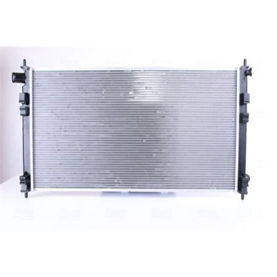 Abbildung von NISSENS 606855 Kühler, Motorkühlung Aluminium 700 408 16 Kühlrippen gelötet